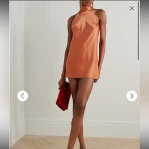 NWT GALVAN Sienna Silk Mini Dress size 36